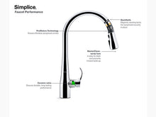Load image into Gallery viewer, Kohler - Simplice single-hole or three-hole kitchen sink faucet