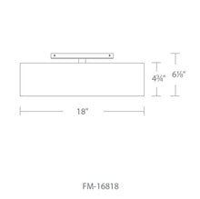 Load image into Gallery viewer, Modern Forms - Metropolis Semi-Flush Mount