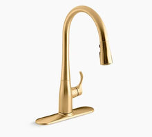Load image into Gallery viewer, Kohler - Simplice single-hole or three-hole kitchen sink faucet