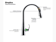 Load image into Gallery viewer, Kohler - Simplice single-hole or three-hole kitchen sink faucet
