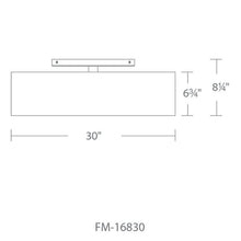Load image into Gallery viewer, Modern Forms - Metropolis Semi-Flush Mount
