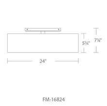 Load image into Gallery viewer, Modern Forms - Metropolis Semi-Flush Mount
